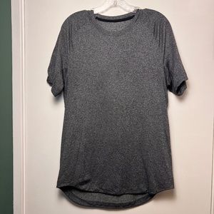 Lululemon Men's License to Train Short Sleeve Tee Shirt Dark Grey - Large (#2)